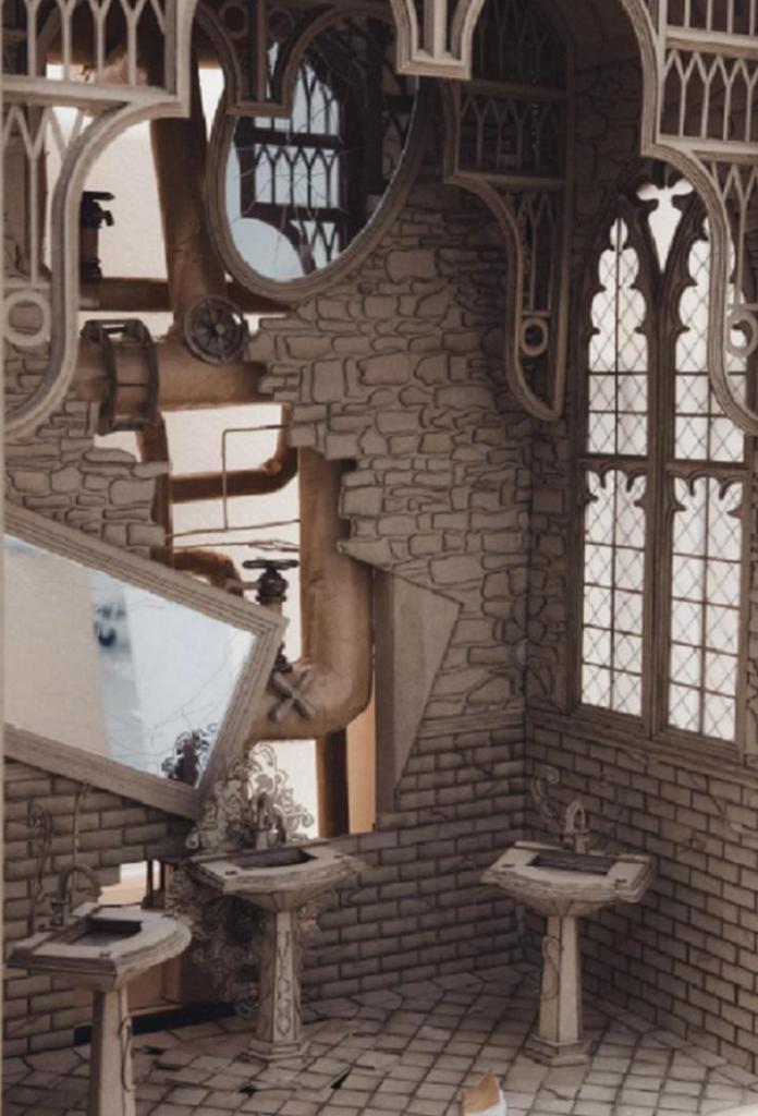 Студенты на отлично справились с необычным заданием - спроектировать дом для Гарри Поттера (Фото)