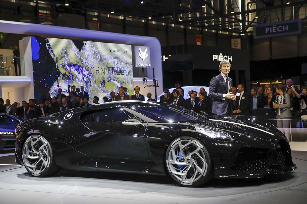 Bugatti планирует выпустить роскошный электрический автомобиль