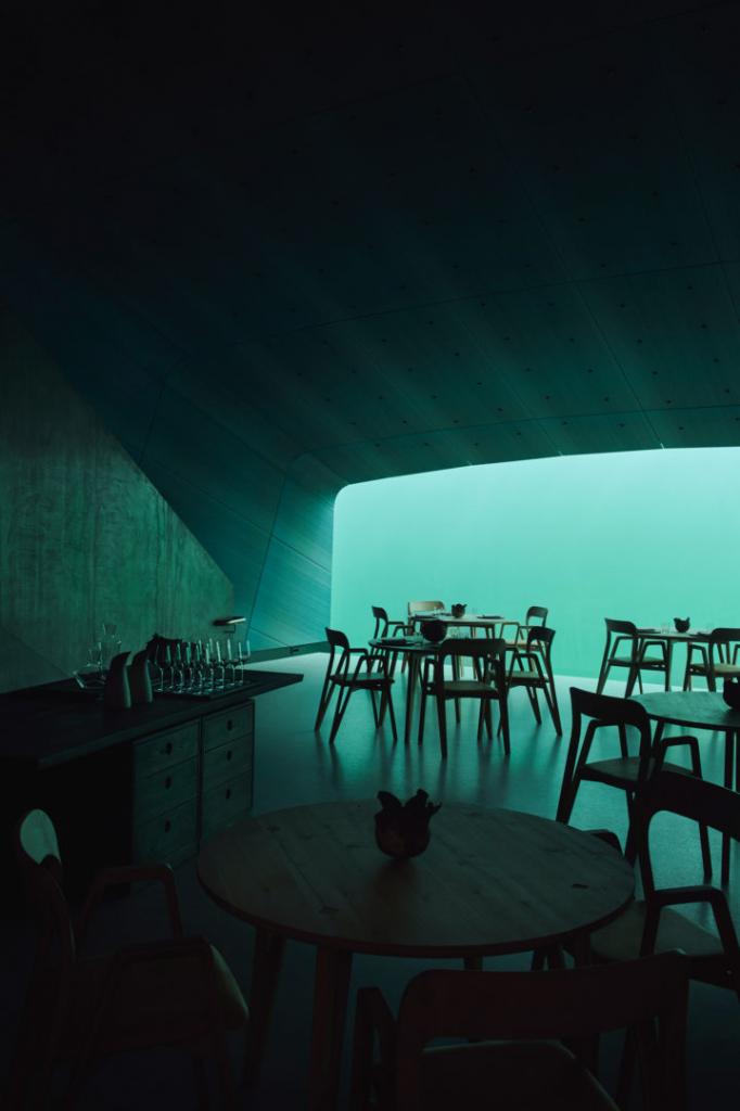Подводный ресторан в Норвегии наконец-то открывает свои двери, спустя 2 года