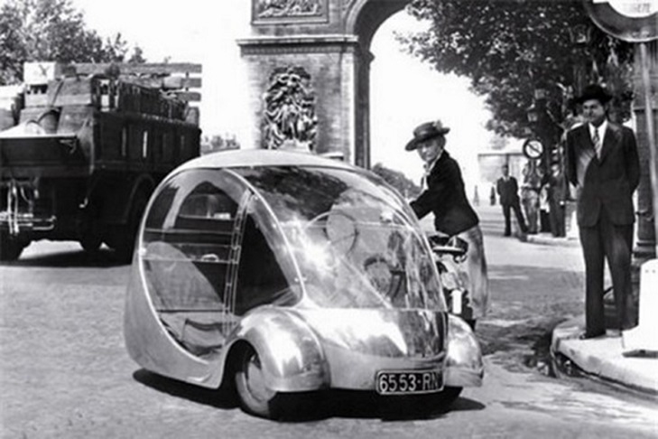 L'Oeuf Electrique 1942 года выпуска: очаровательная машина в форме яйца