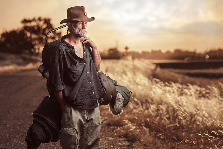 Фотограф изображает бездомных в новом свете, чтобы показать: они тоже люди