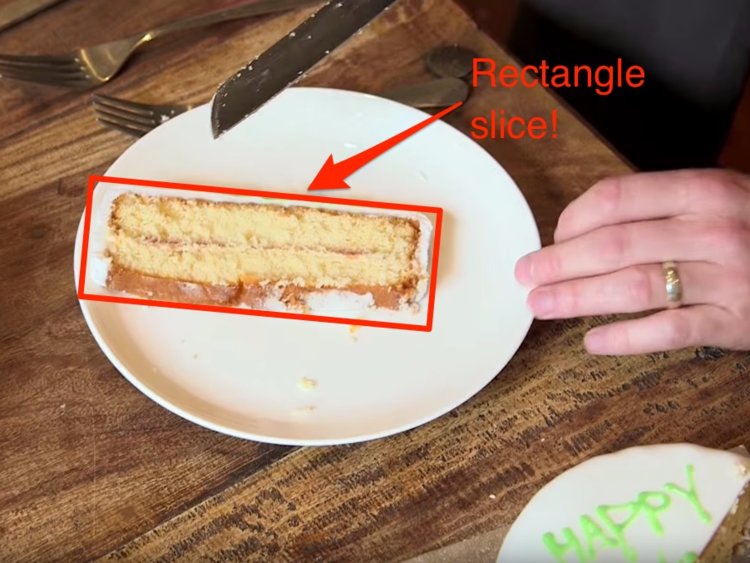 Причина, по которой торт не следует резать на треугольные кусочки: правильный способ поделить десерт