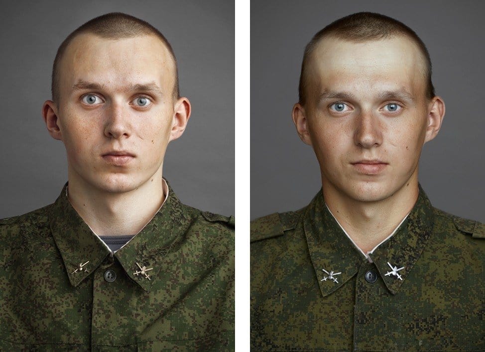 Фотограф Юрий Чирков сделал портреты солдат до и после службы: что изменилось