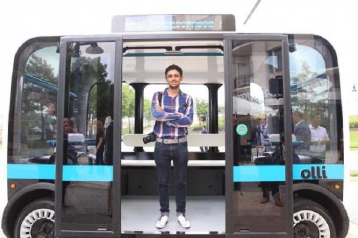 принтер автобус транспорт когнитивные технологии печать минибус беспилотник автоматическое управление дороги ездить