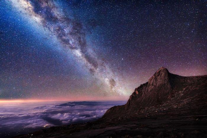 млечный путь звезды фото космос природа ночь чоу красота невероятная