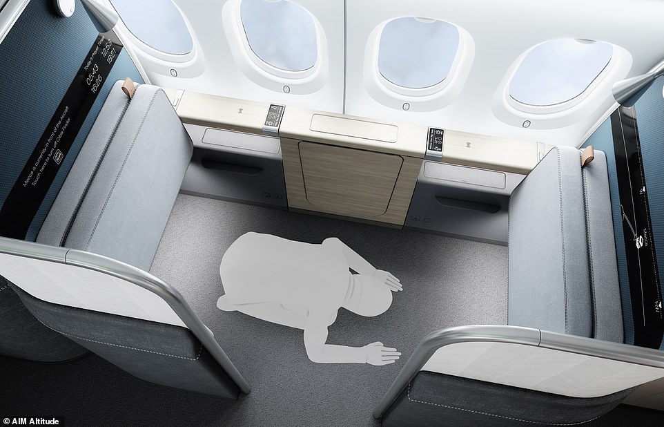 Революция воздушных путешествий: дизайнер предлагает организовать в самолетах комфортабельные места отдыха