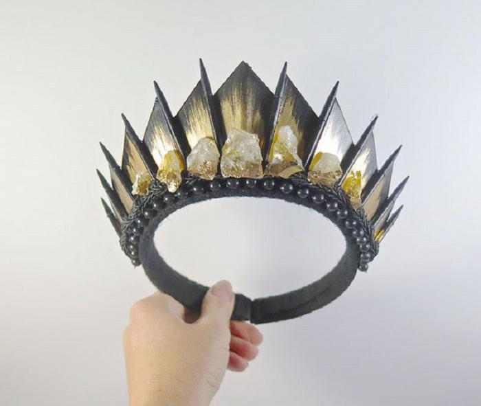 корона аксессуар королевой принцесса шальная императрица украшение ручная работа дизайн искусство мелисса лощи