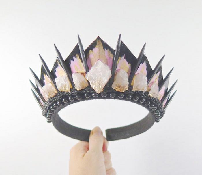 корона аксессуар королевой принцесса шальная императрица украшение ручная работа дизайн искусство мелисса лощи