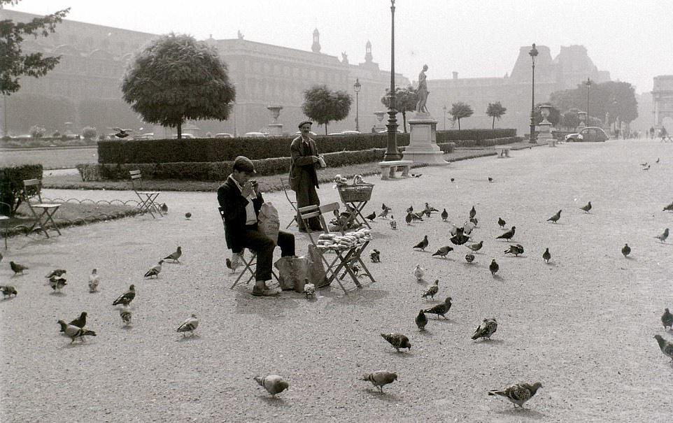Париж до туристического бума: ретрофотографии 50-х годов