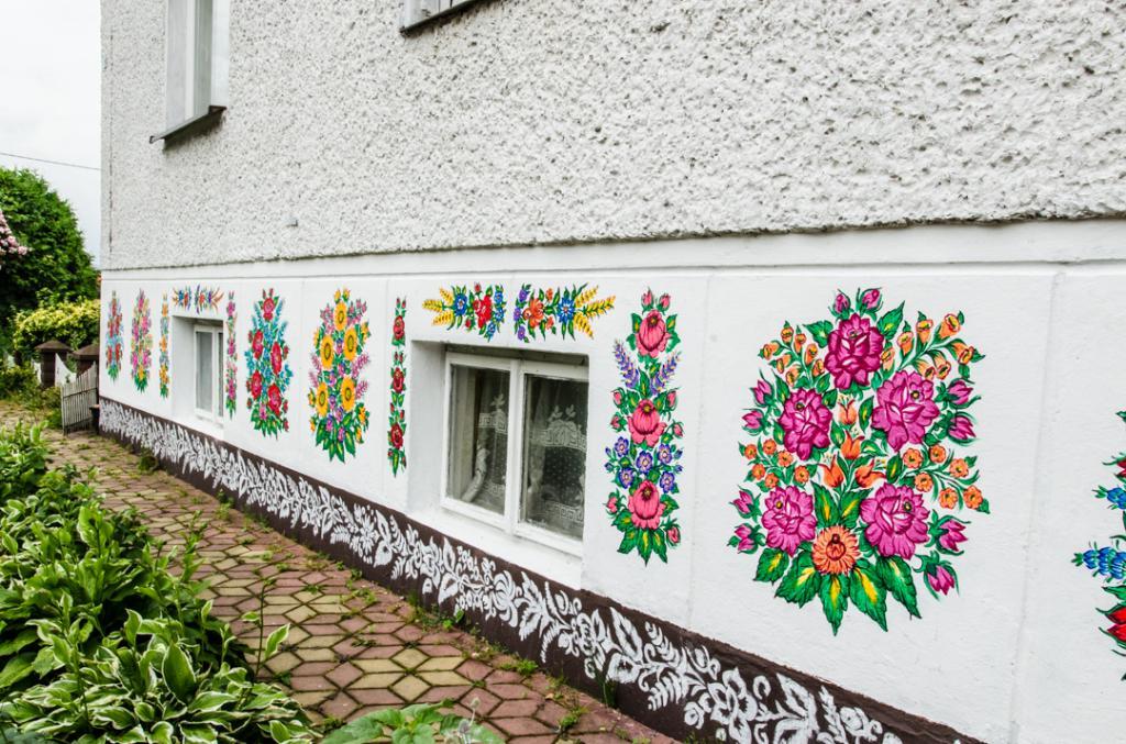 Здесь все расписано узорами: Залипи – самая красивая деревня в Польше
