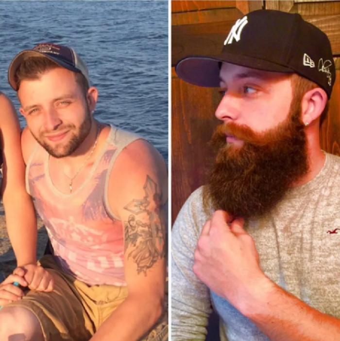 Мужчины продемонстрировали, как изменилась их внешность после отращивания бороды: фото