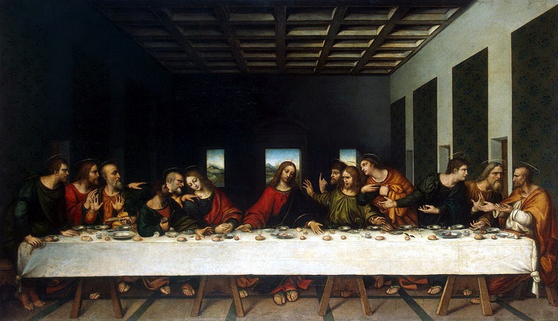 Тайны и загадки знаменитой фрески "Тайная вечеря" Леонардо да Винчи