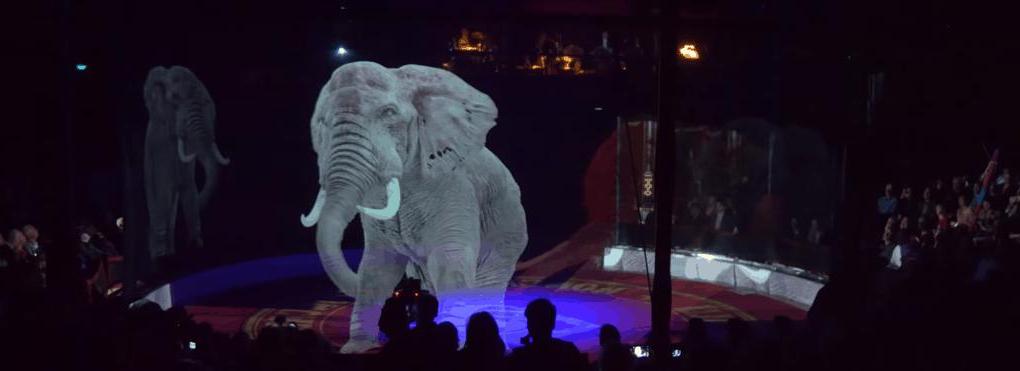 Цирк нашел красивое решение проблемы эксплуатации животных. Вместо них выступали голограммы