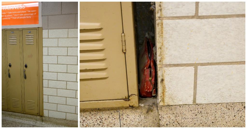 Кошелек пролежал в школьном шкафчике 62 года, пока не был найден сторожем