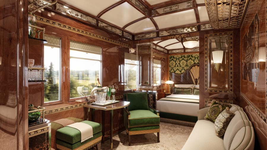 С 2020 года культовый Venice Simplon-Orient-Express сможет похвастаться тремя шикарными новыми гранд люксами, которые являются воплощением вечного гламура