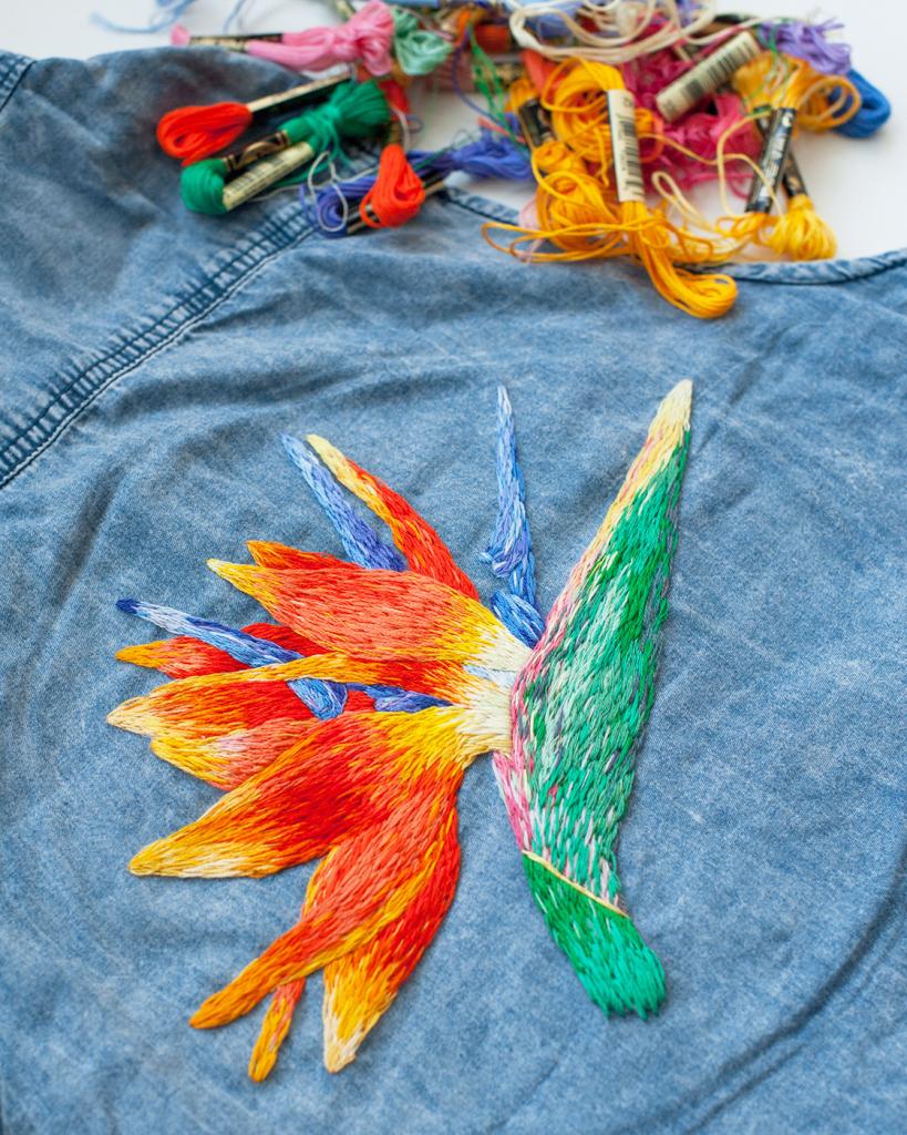 Искусство вышивки. Украинская художница создает уникальные работы с помощью ниток и иголки