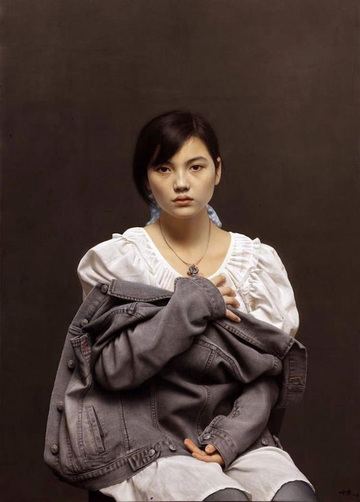 Стирая границы между живописью и фотографией. Реалистичные портреты японского художника
