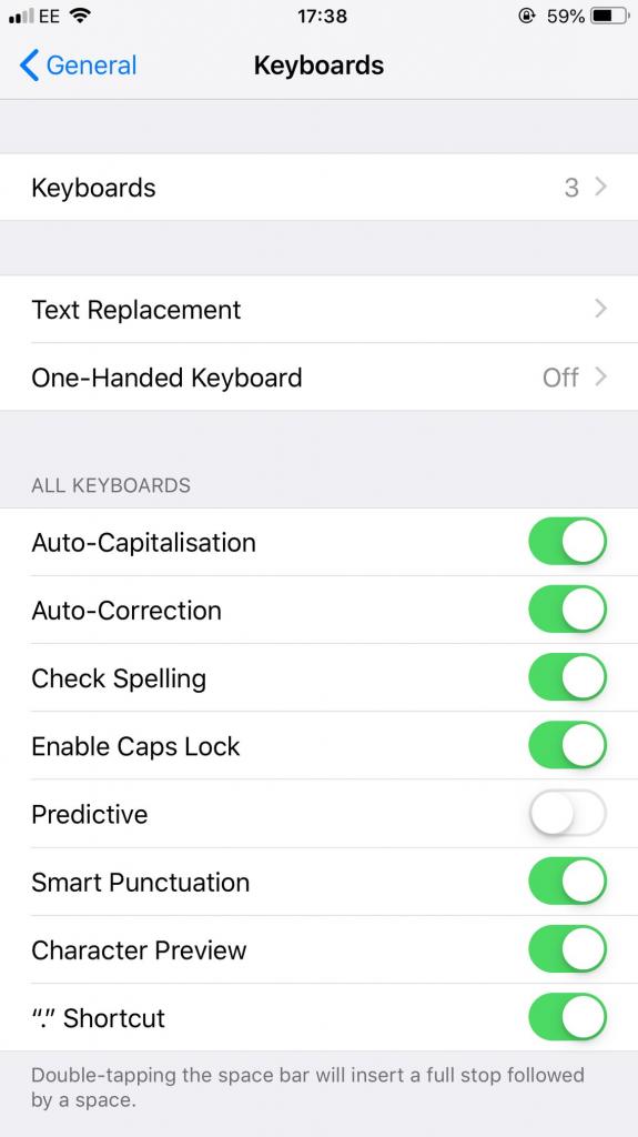 Как отключить функцию интеллектуального ввода текста на вашем iPhone двумя простыми способами