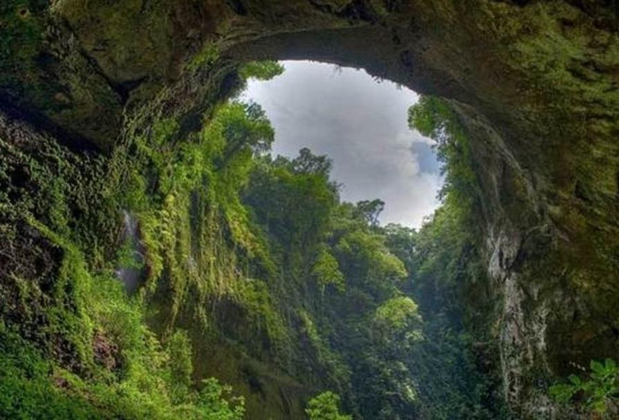 Фермер, заметивший дыру в горе, случайно открыл самую большую в мире пещеру