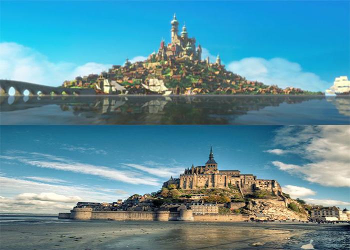 10 мест из мультфильмов Disney, которые существуют в реальном мире