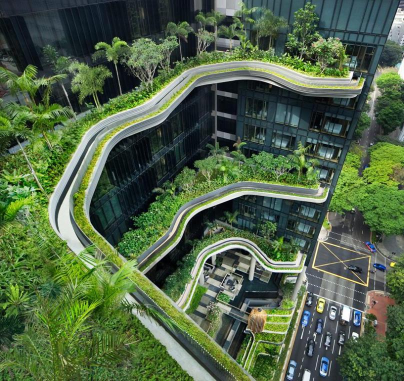 Наедине с природой: 5 примеров великолепной зеленой архитектуры со всего мира