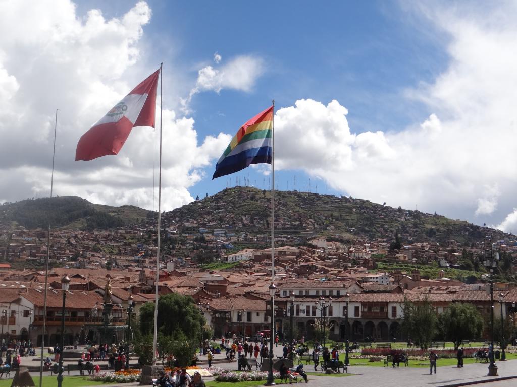 флаги Перу и инков