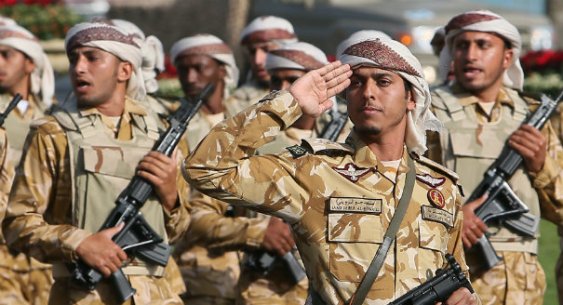 Призывники в армию объединенных арабских эмиратов