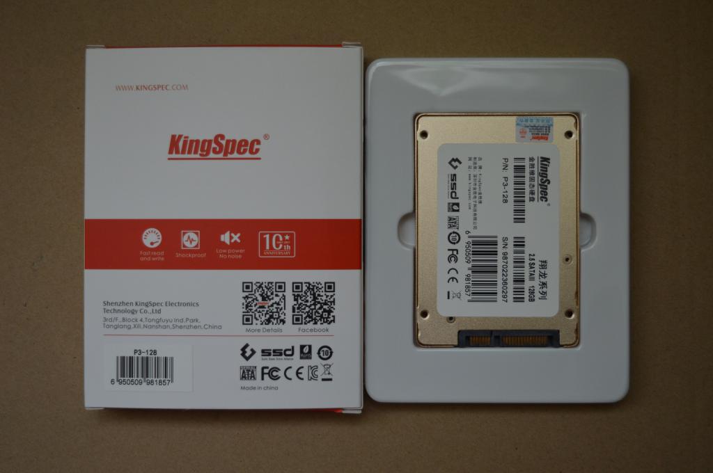 SSD Kingspec 128 Gb