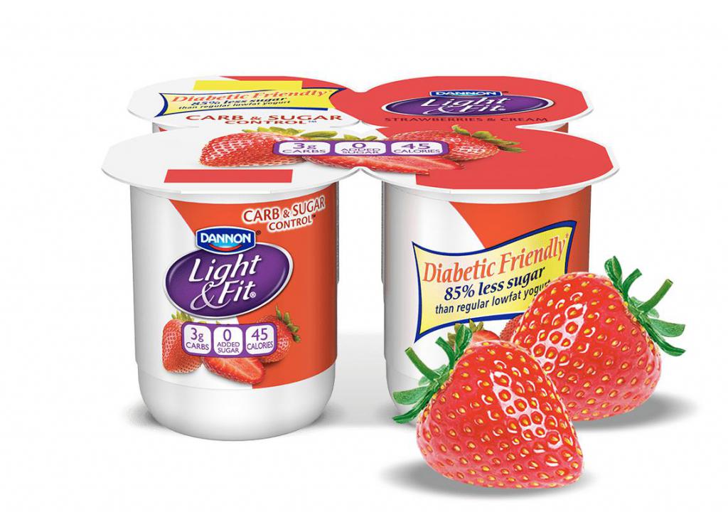 йогурт без сахара и добавок