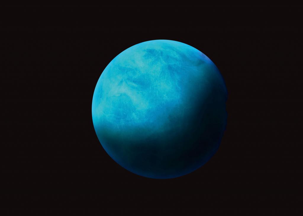 Фото Урана из космоса