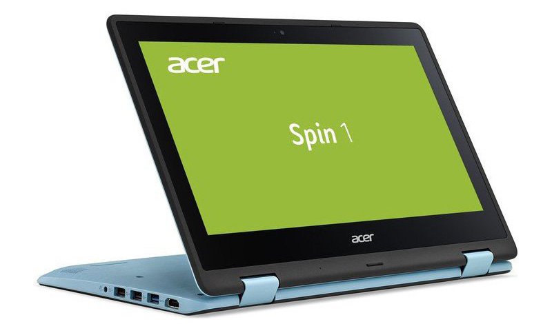 Нотбук Acer Spin 1 green