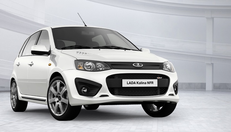 Lada Kalina 2018 white