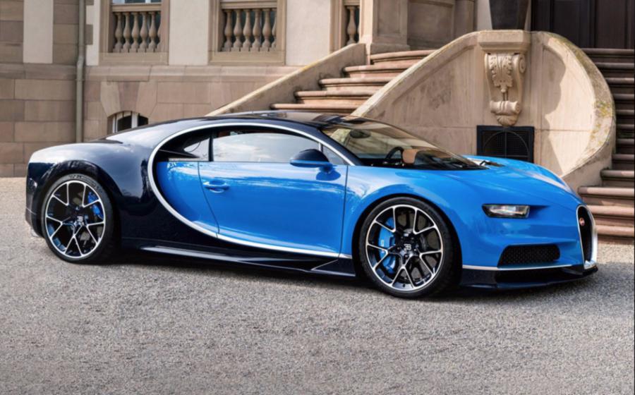 Bugatti синий