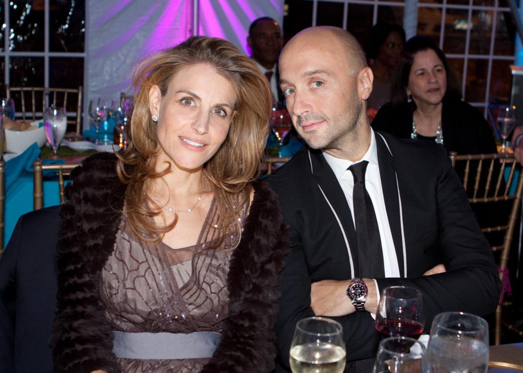 Джо Бастианич с женой Дианой