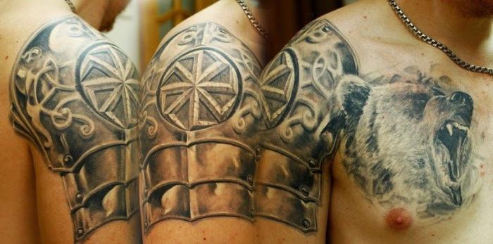 Татуировки в славянском стиле