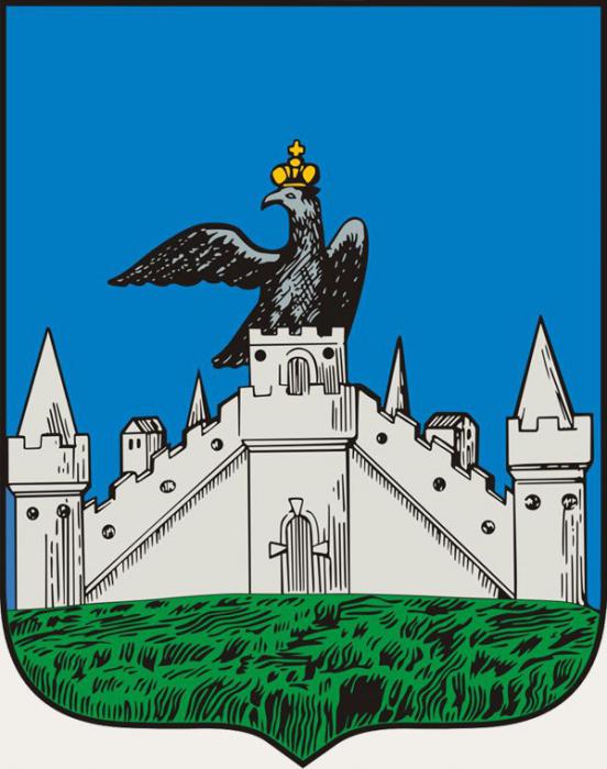 Герб города орел на крепости