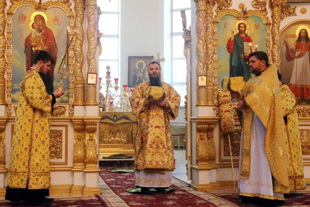 Епископ Савва, божественная литургия