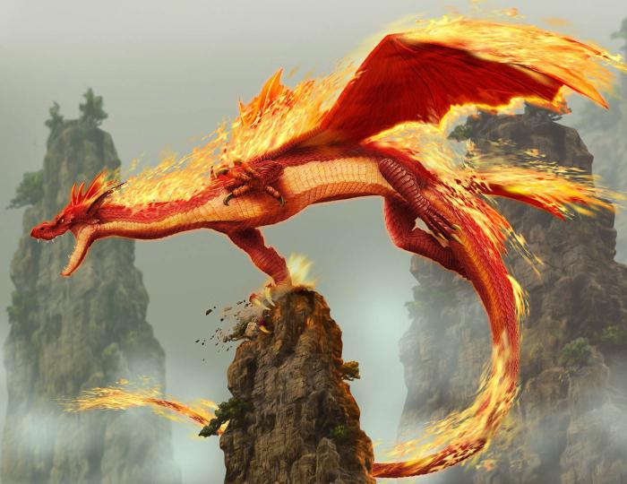 огненные драконы