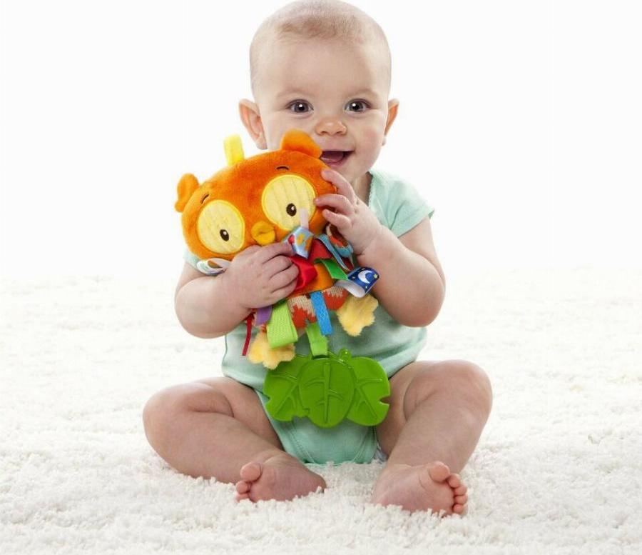 Когда ребенок начинает держать игрушку: нормы развития по месяцам, проявление новых навыков, упражнения