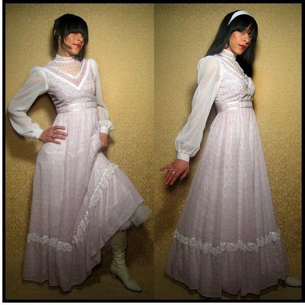 свадебное винтажное платье