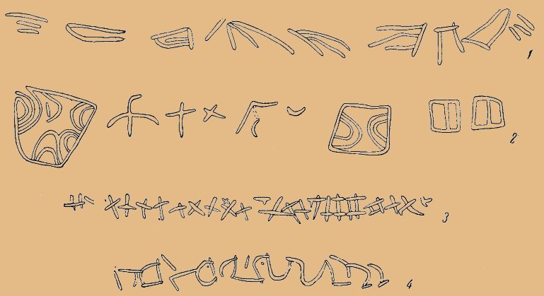 Скифский язык - пиктографические знаки срубной культуры