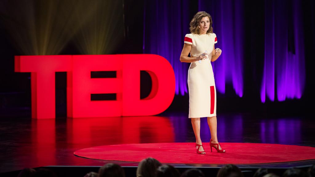 Выступление на конференции TED