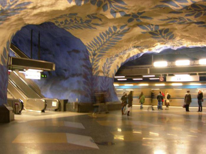 метро стокгольма самые красивые станции