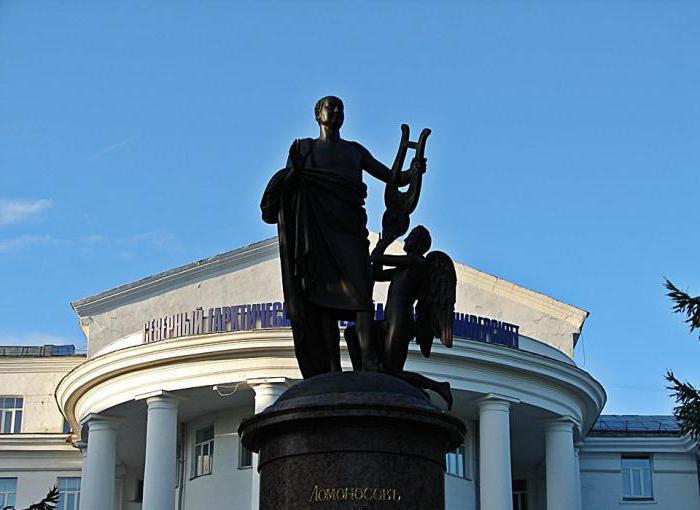 памятник ломоносову архангельск