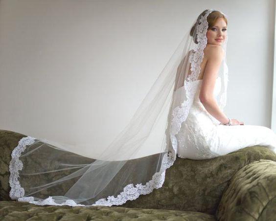 Длинная фата невесты: особенности, виды и лучшие сочетания