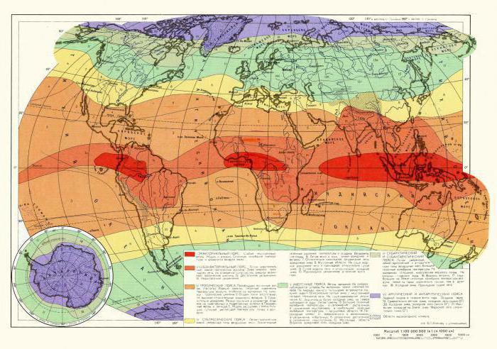 климатические карты 