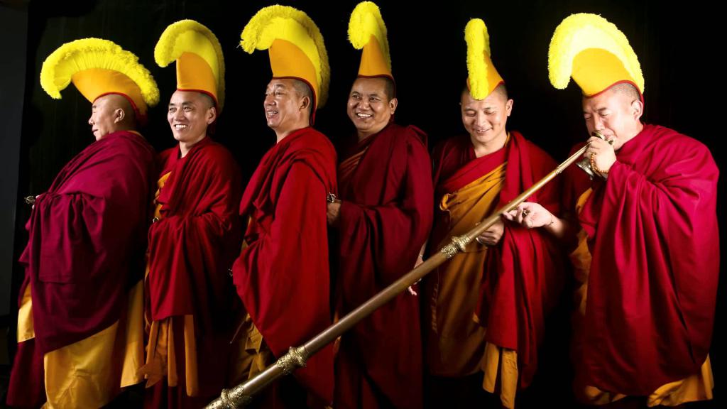 гортанное пение тибетских монахов