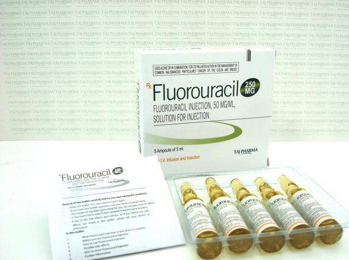 Fluorouracil    -  8