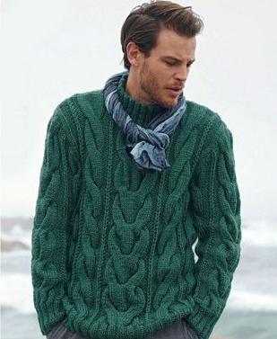 вязание пуловеров для мужчин