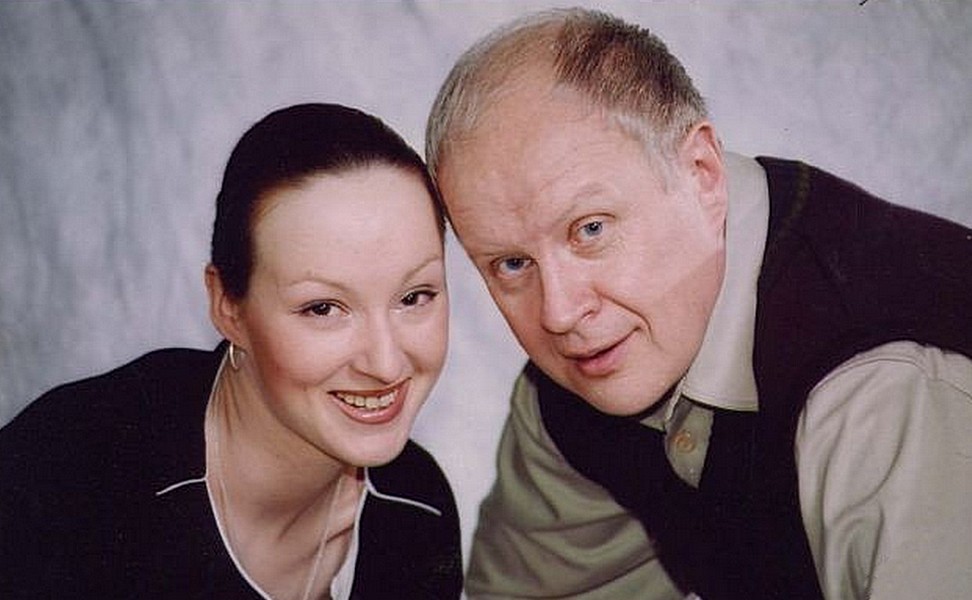 Виктор Антонович с дочерью